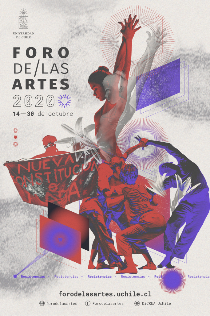 Afiche de la edición 2020: Resistencias