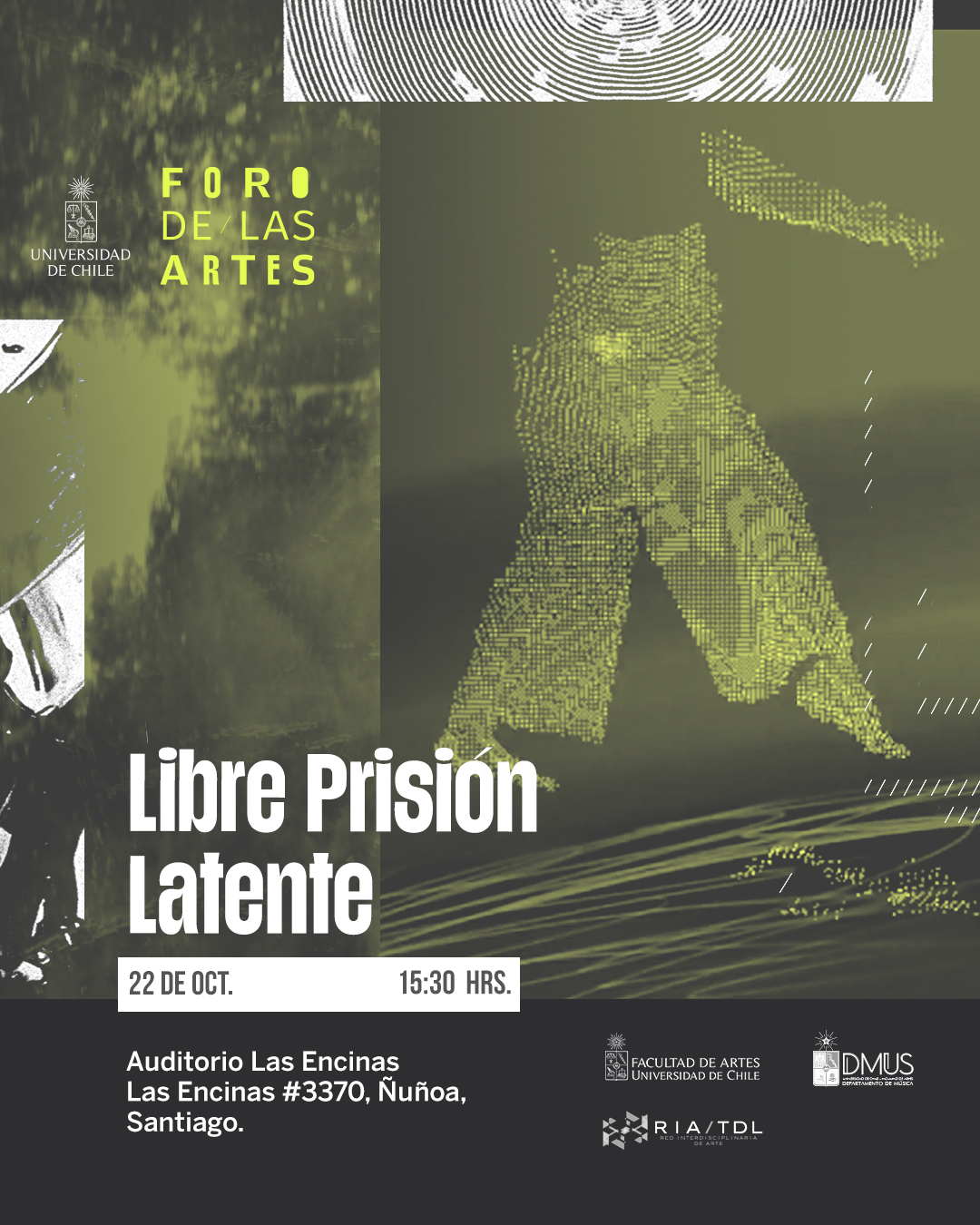 Gráfica de la obra Libre Prisión Latente