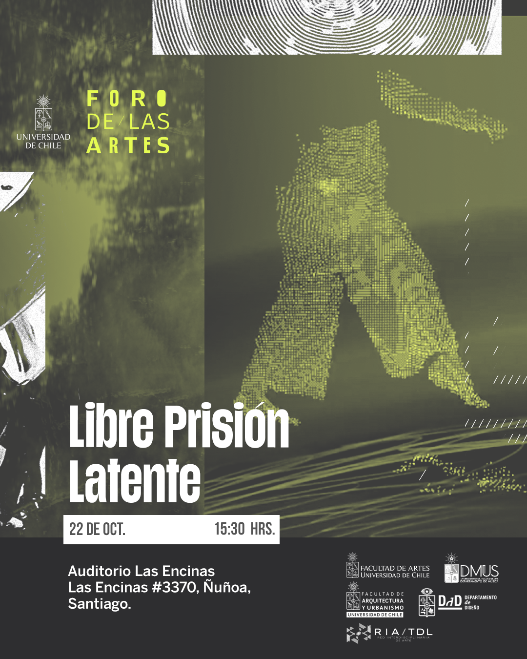 Gráfica de la obra Libre Prisión Latente