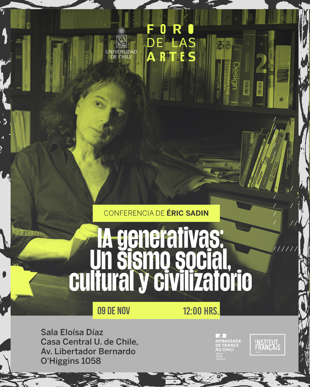 Gráfica de la obra IA generativas: Un sismo social, cultural y civilizatorio